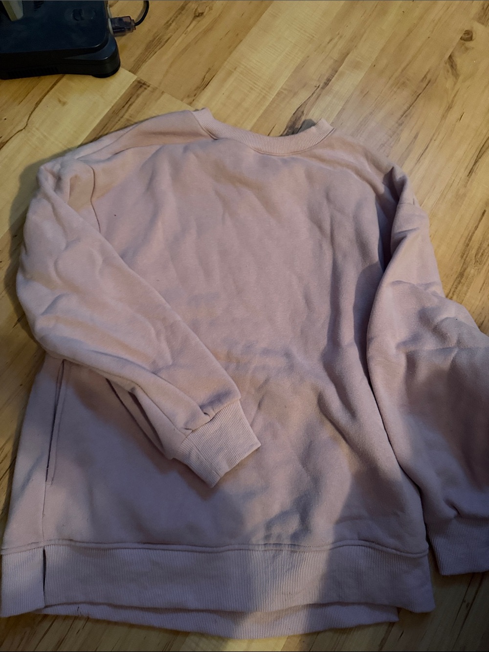 Women's Crewneck Sweatshirt - Light Mauve